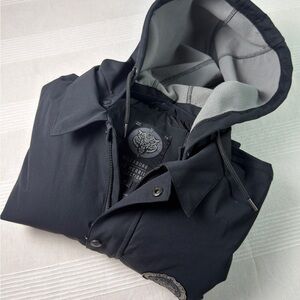 Billabong Men's Black Hooded Jacket